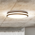 LED Dimmable ceiling light LASKOS LED/48W/230V 3000-6500K black + remote control