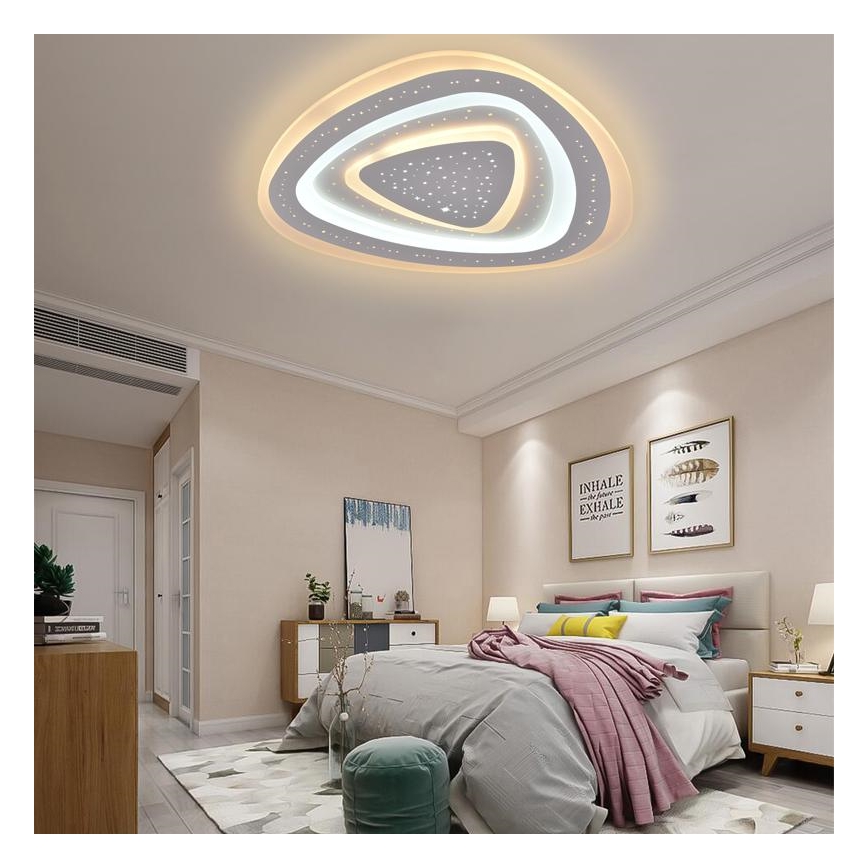 LED Dimmable ceiling light LED/105W/230V 3000-6500K + remote control