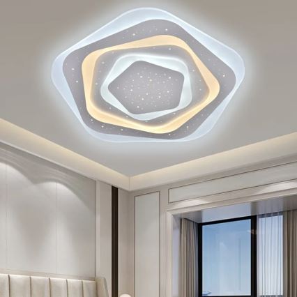 LED Dimmable ceiling light LED/105W/230V 3000-6500K + remote control