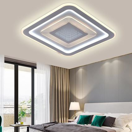 LED Dimmable ceiling light LED/105W/230V 3000-6500K + remote control