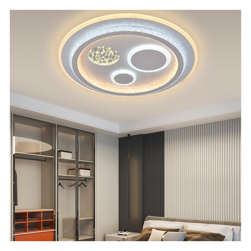 LED Dimmable ceiling light LED/110W/230V 3000-6500K + remote control