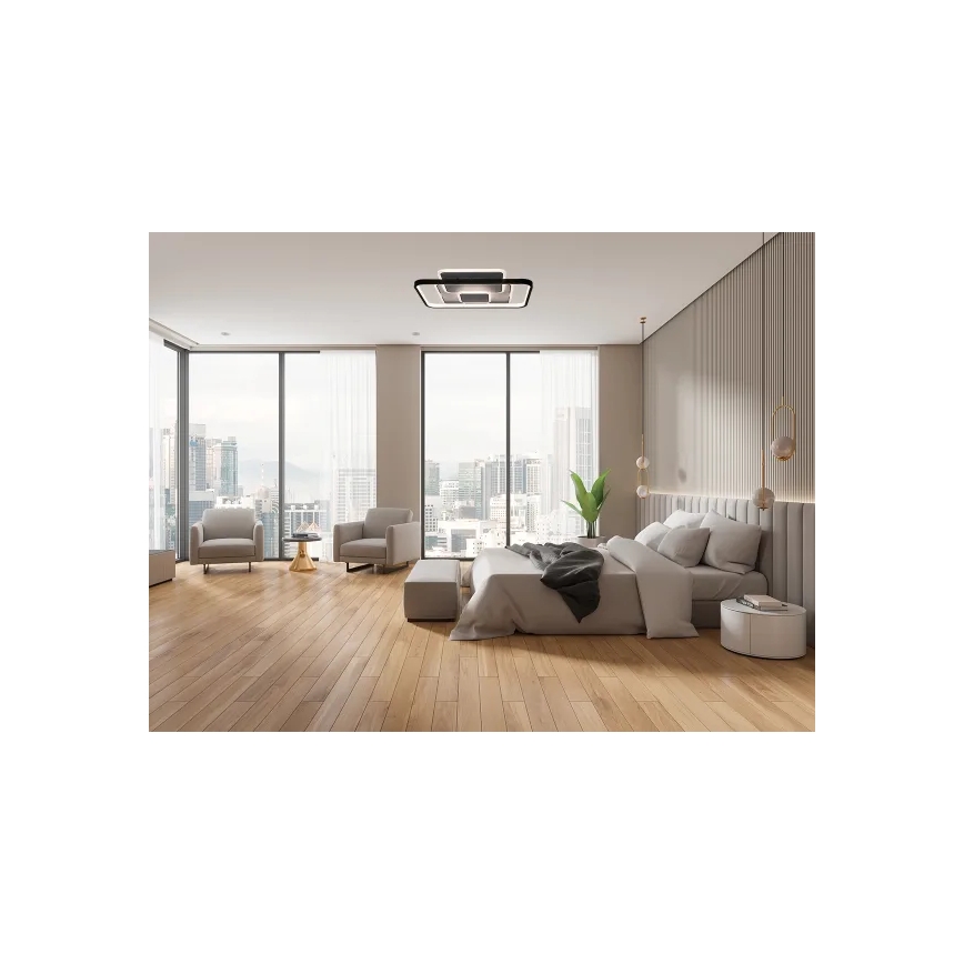 LED Dimmable ceiling light LED/110W/230V 3000-6500K white + remote control