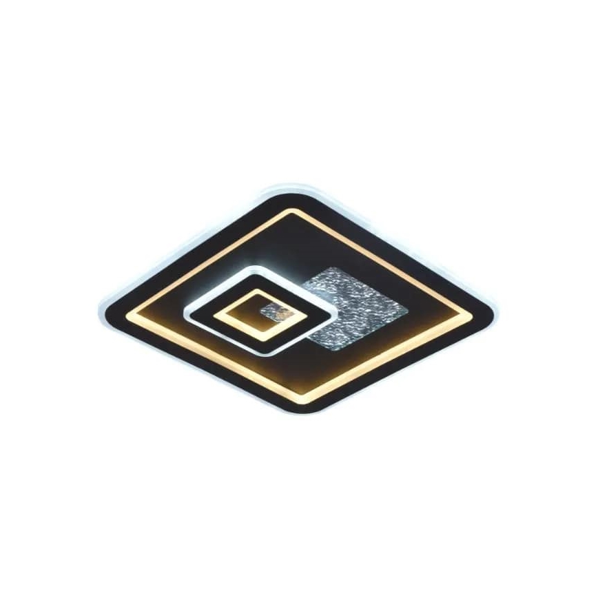 LED Dimmable ceiling light LED/110W/230V 3000-6500K black + remote control