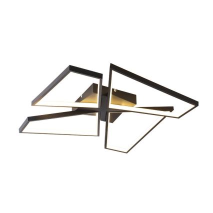 LED Dimmable ceiling light LED/115W/230V 3000-6500K black + remote control