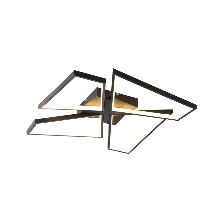LED Dimmable ceiling light LED/115W/230V 3000-6500K black + remote control