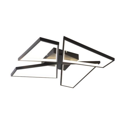 LED Dimmable ceiling light LED/115W/230V 3000-6500K black + remote control