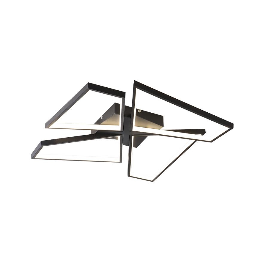 LED Dimmable ceiling light LED/115W/230V 3000-6500K black + remote control