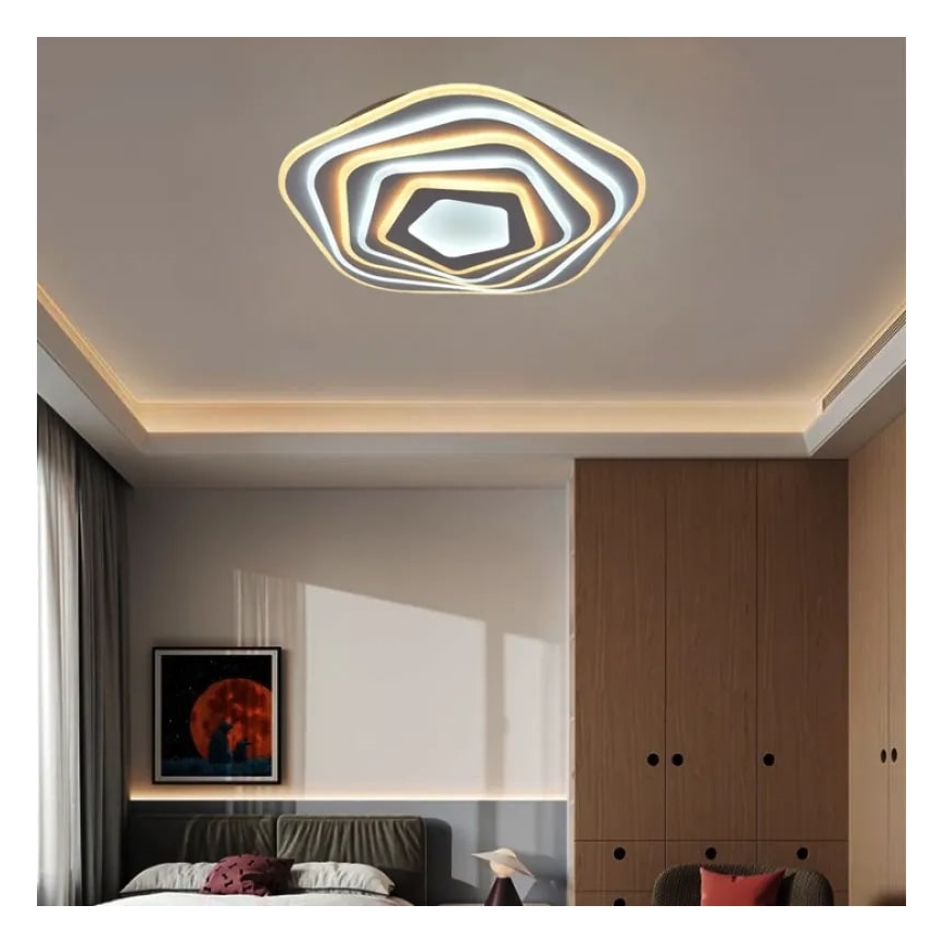 LED Dimmable ceiling light LED/125W/230V 3000-6500K + remote control