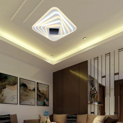 LED Dimmable ceiling light LED/150W/230V 3000-6500K + remote control