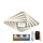 LED Dimmable ceiling light LED/150W/230V 3000-6500K + remote control