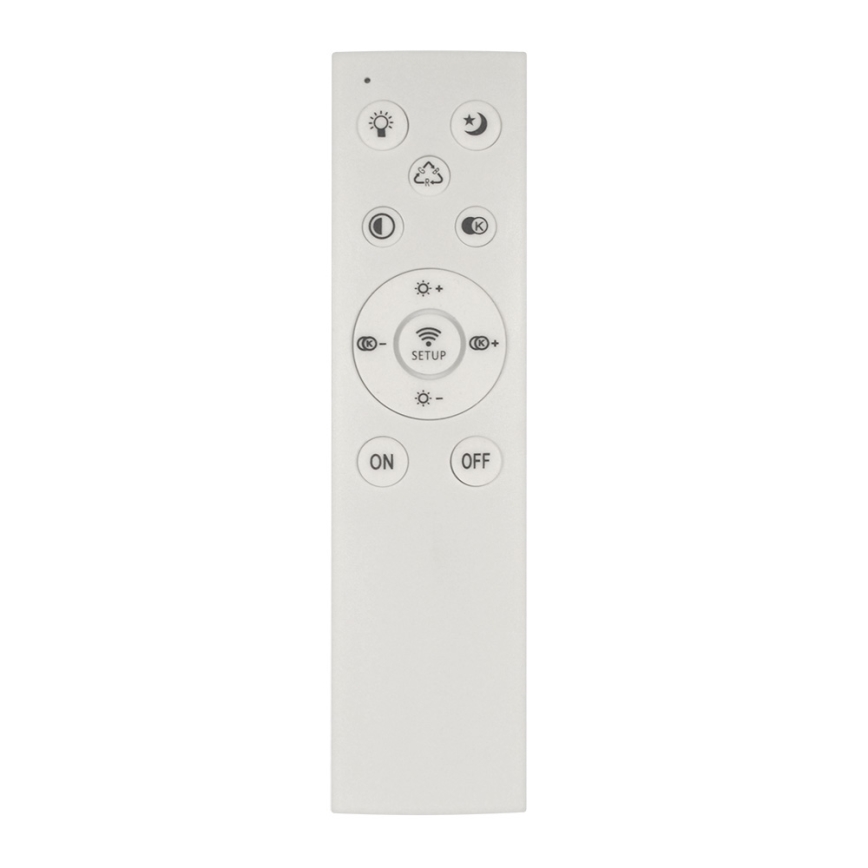 LED Dimmable ceiling light LED/168W/230V + remote control
