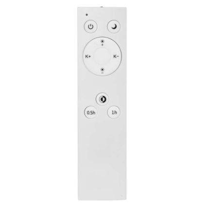 LED Dimmable ceiling light LED/24W/230V + remote control round 2700K-6500K