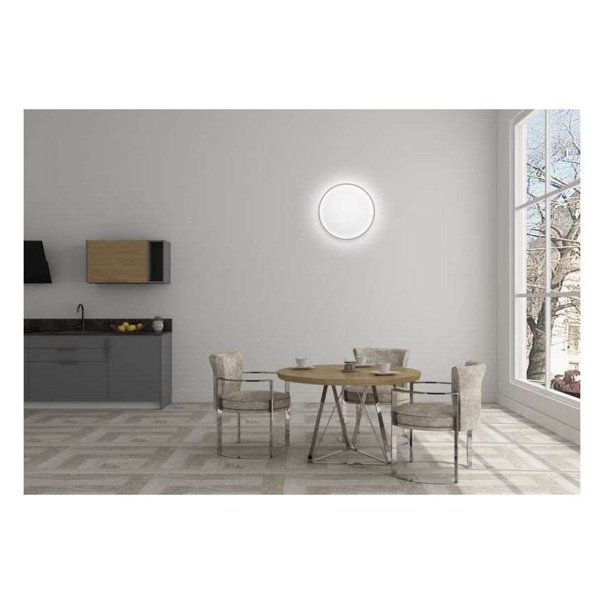 LED Dimmable ceiling light LED/24W/230V + remote control round 2700K-6500K