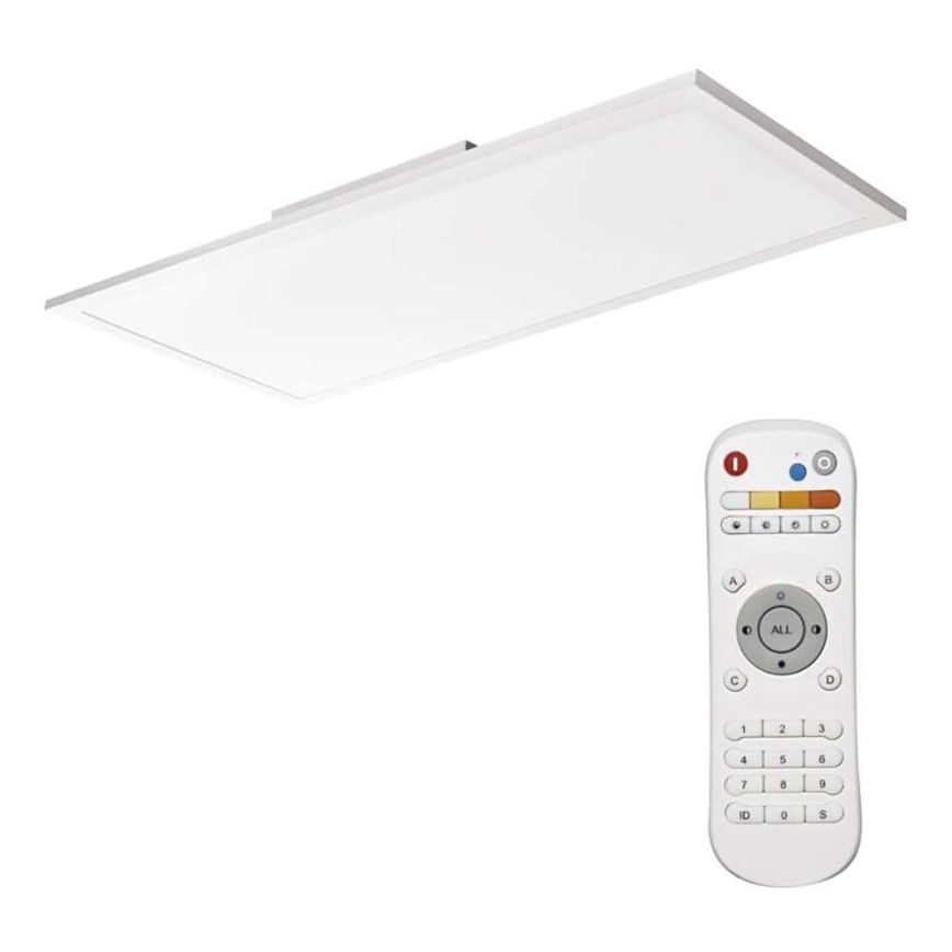 LED Dimmable ceiling light LED/25W/230V 2700K-6000K rectangle + remote control