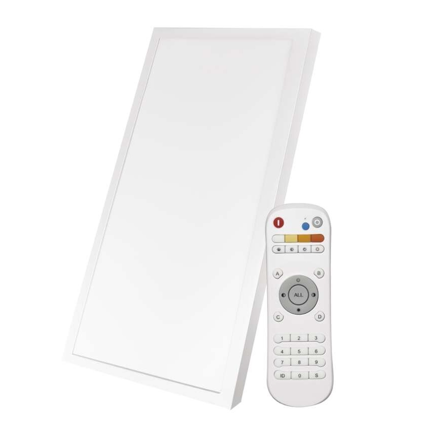 LED Dimmable ceiling light LED/25W/230V 2700K-6000K rectangle + remote control