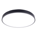 LED Dimmable ceiling light LED/30W/230V 3000-6500K d. 30 cm black + remote control