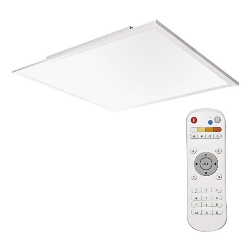 LED Dimmable ceiling light LED/40W/230V 2700K-6000K square + remote control