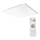 LED Dimmable ceiling light LED/40W/230V 2700K-6000K square + remote control