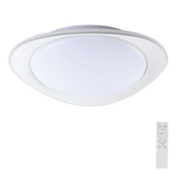 LED Dimmable ceiling light LED/40W/230V 3000-6500K 45 cm white + remote control