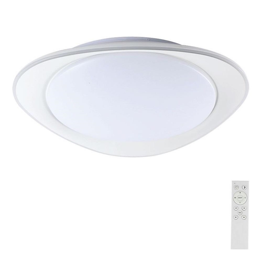 LED Dimmable ceiling light LED/40W/230V 3000-6500K 45 cm white + remote control