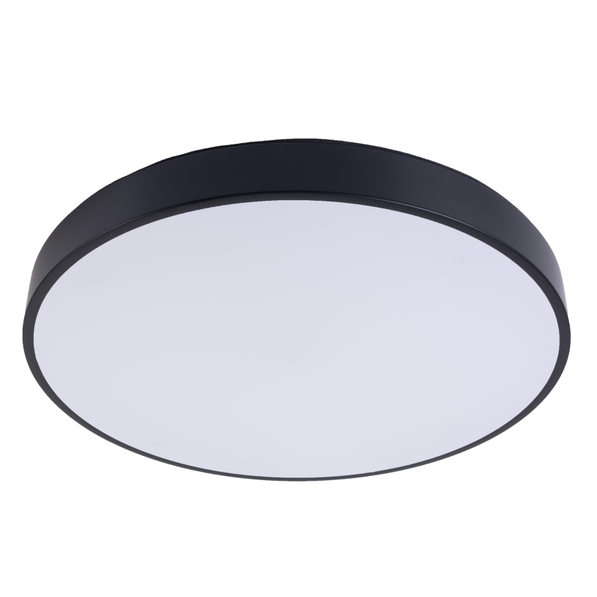 LED Dimmable ceiling light LED/40W/230V 3000-6500K d. 40 cm black + remote control