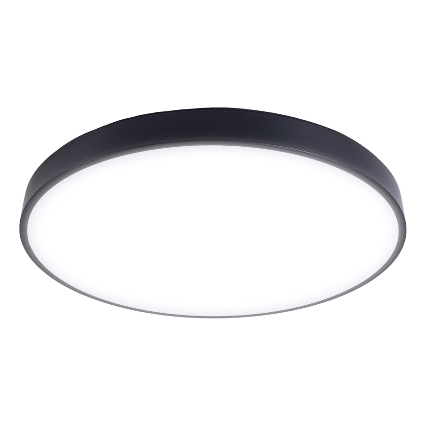 LED Dimmable ceiling light LED/40W/230V 3000-6500K d. 40 cm black + remote control