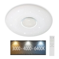 LED Dimmable ceiling light LED/40W/230V 3000K/4000K/6500K d. 49 cm + remote control