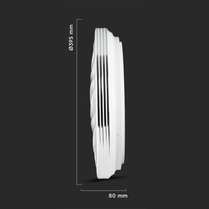 LED Dimmable ceiling light LED/40W/230V 3000K/4000K/6500K + remote control