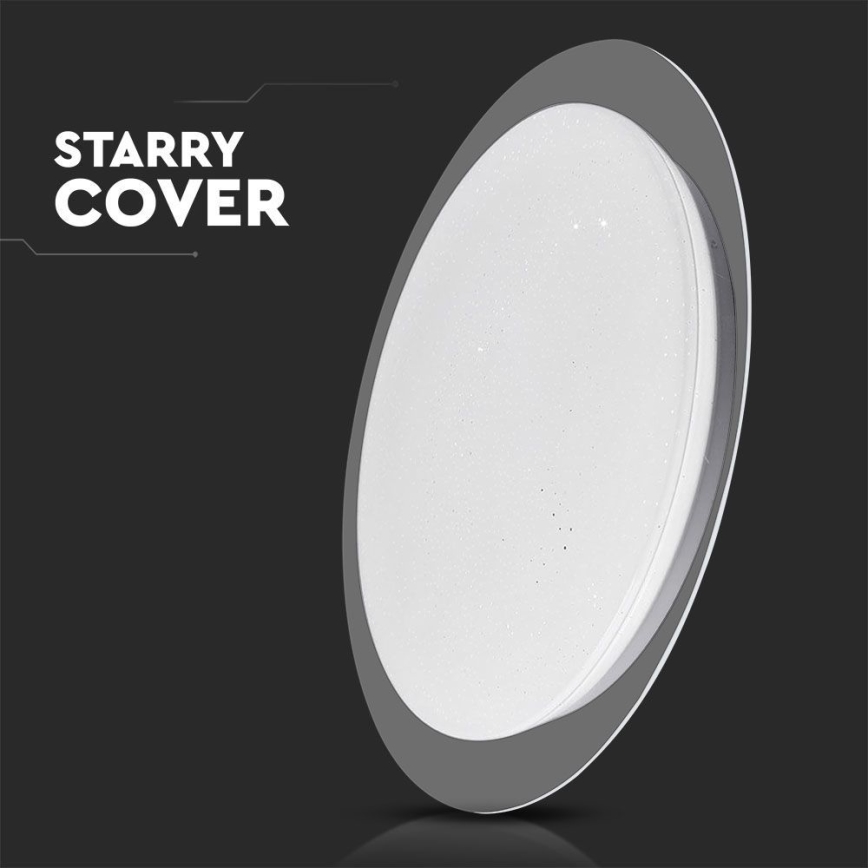LED Dimmable ceiling light LED/40W/230V 3000K/4000K/6500K + remote control
