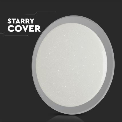 LED Dimmable ceiling light LED/40W/230V 3000K/4000K/6500K + remote control