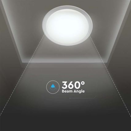 LED Dimmable ceiling light LED/40W/230V 3000K/4000K/6500K + remote control
