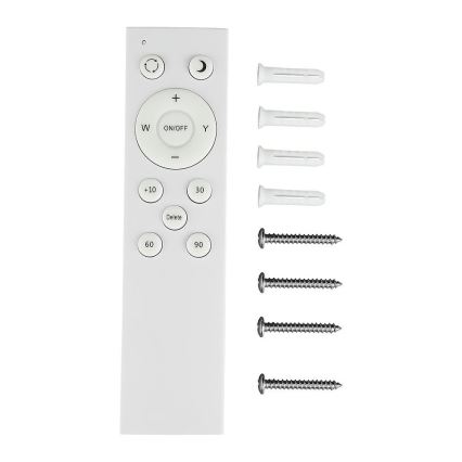 LED Dimmable ceiling light LED/40W/230V 3000K/4000K/6500K + remote control