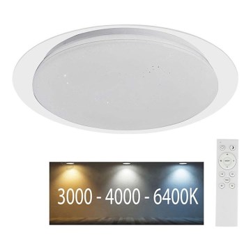 LED Dimmable ceiling light LED/40W/230V 3000K/4000K/6500K + remote control