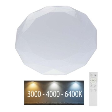 LED Dimmable ceiling light LED/40W/230V 3000K/4000K/6500K + remote control