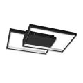 LED Dimmable ceiling light LED/45W/230V 3000-6500K black + remote control