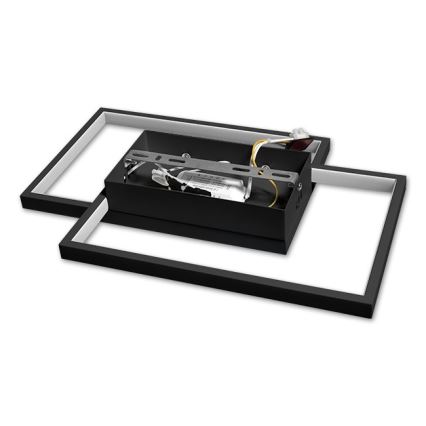 Dimmable LED Ceiling Light LED/45W/230V 3000-6500K Black + Remote Control