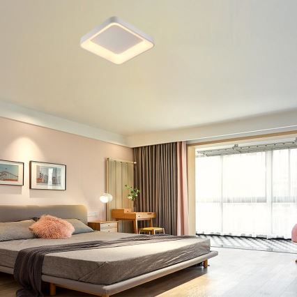 LED Dimmable ceiling light LED/45W/230V 3000-6500K white + remote control