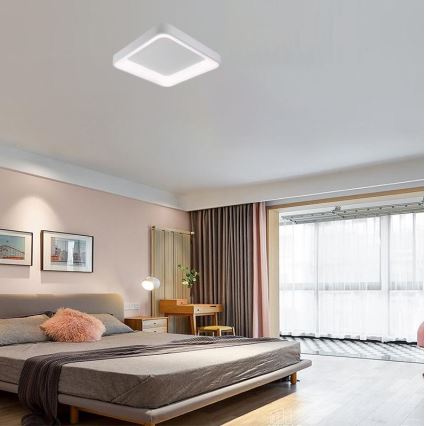 LED Dimmable ceiling light LED/45W/230V 3000-6500K white + remote control