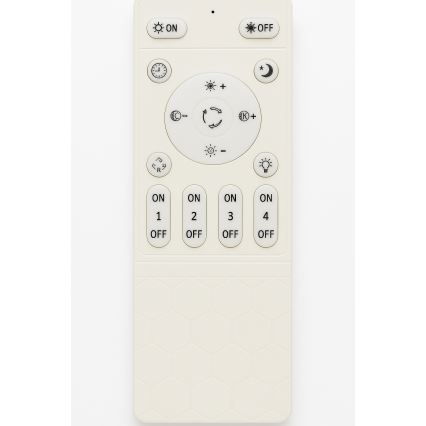 Dimmable LED Ceiling Light — 45W, 230V, 3000–6500K, White, with Remote Control