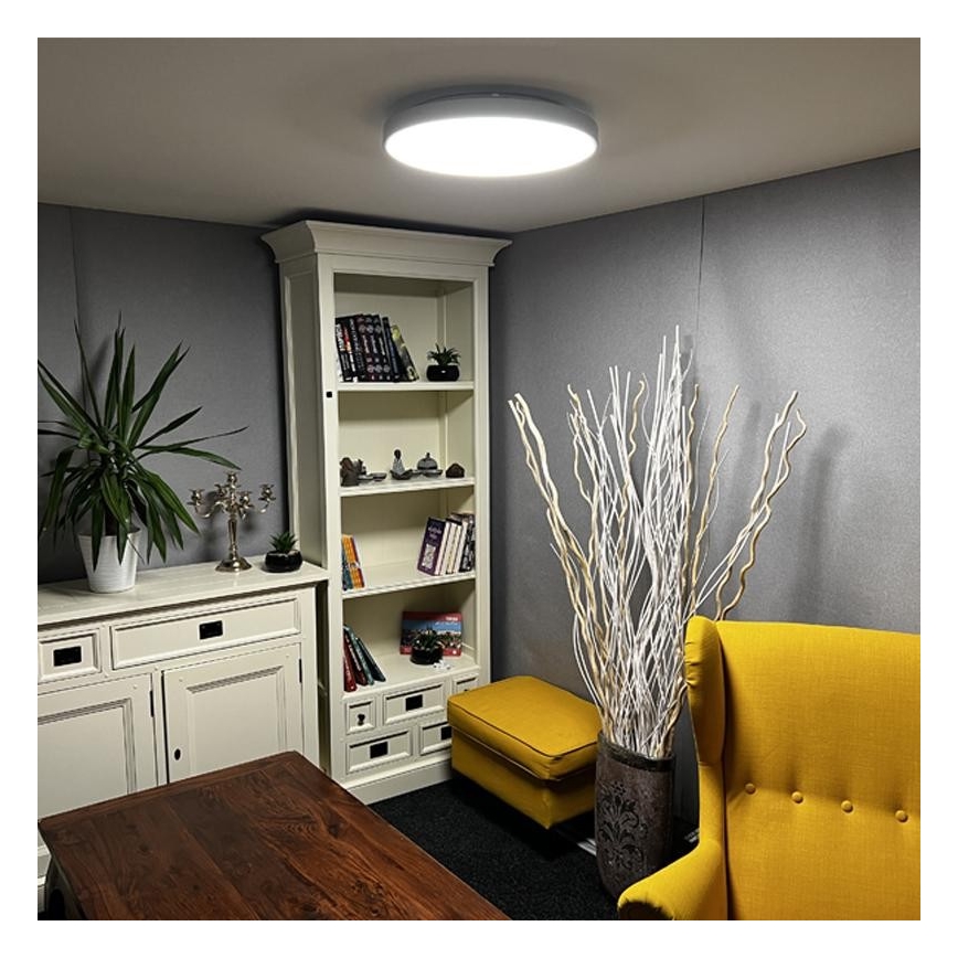 LED Dimmable ceiling light LED/48W/230V 2700-6500K Wi-Fi Tuya + remote control