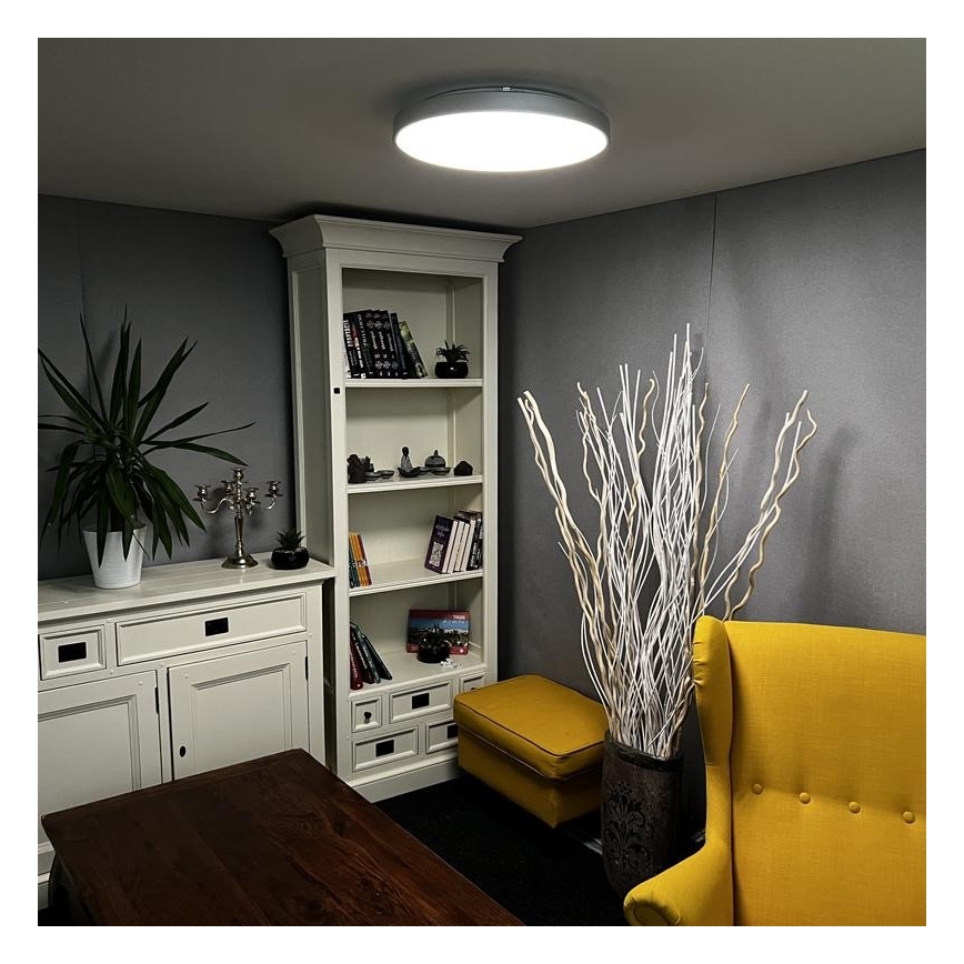 LED Dimmable ceiling light LED/48W/230V 2700-6500K Wi-Fi Tuya + remote control