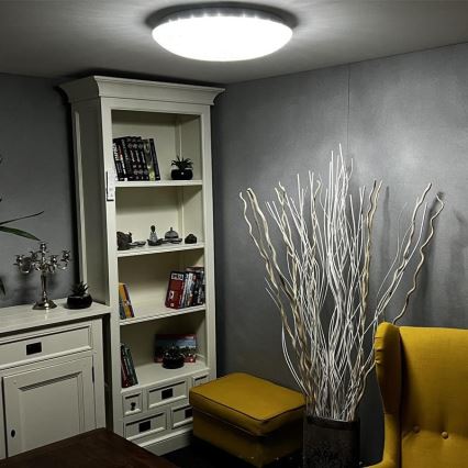 LED Dimmable ceiling light LED/48W/230V 2700-6500K Wi-Fi Tuya + remote control