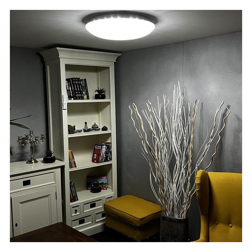 LED Dimmable ceiling light LED/48W/230V 2700-6500K Wi-Fi Tuya + remote control