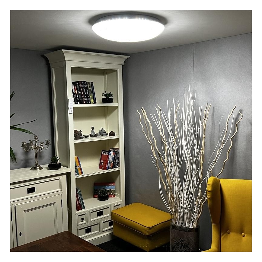 LED Dimmable ceiling light LED/48W/230V 2700-6500K Wi-Fi Tuya + remote control