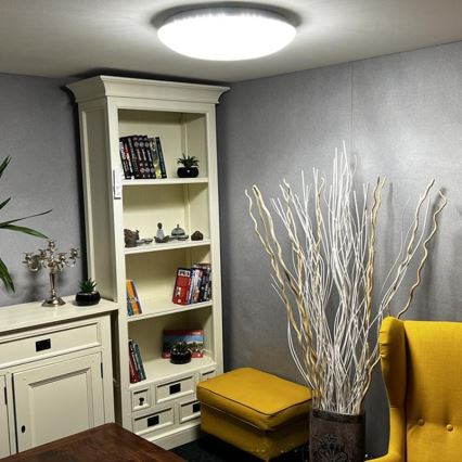LED Dimmable ceiling light LED/48W/230V 2700-6500K Wi-Fi Tuya + remote control