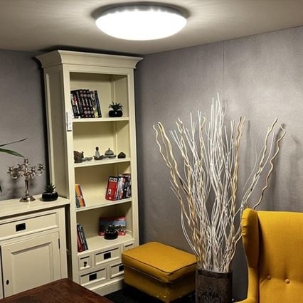 LED Dimmable ceiling light LED/48W/230V 2700-6500K Wi-Fi Tuya + remote control