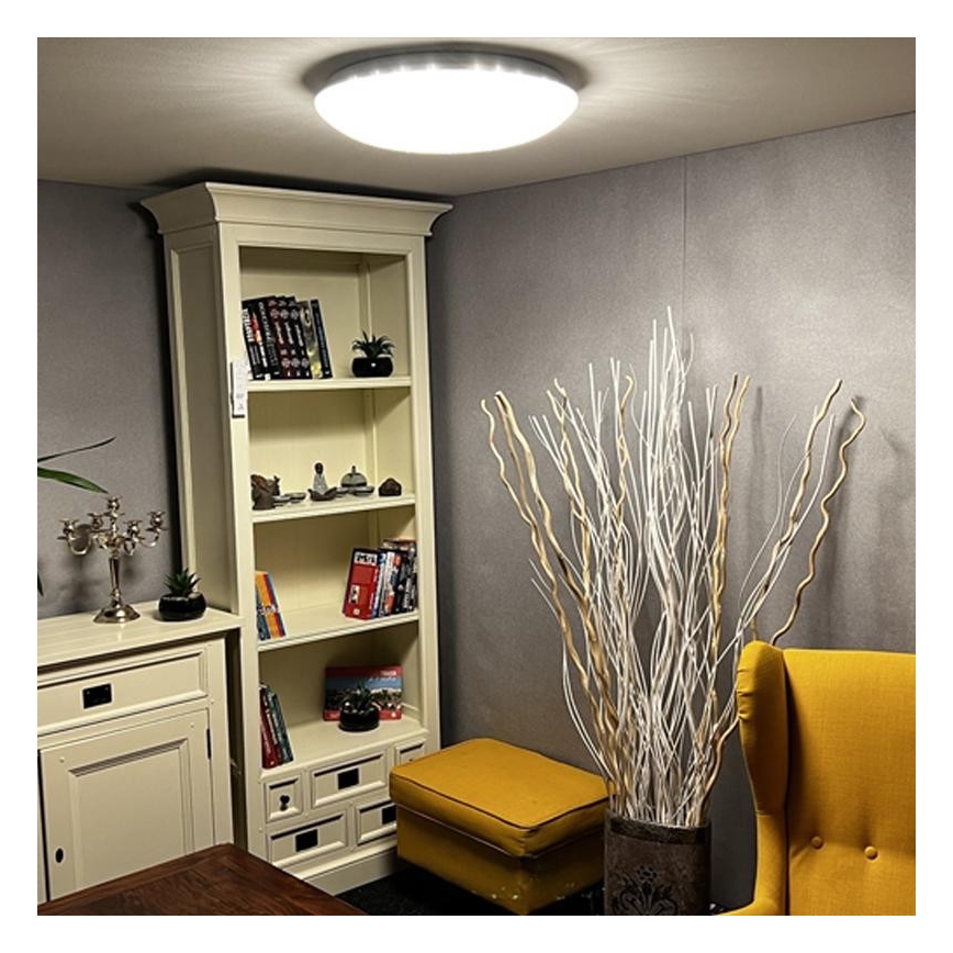 LED Dimmable ceiling light LED/48W/230V 2700-6500K Wi-Fi Tuya + remote control