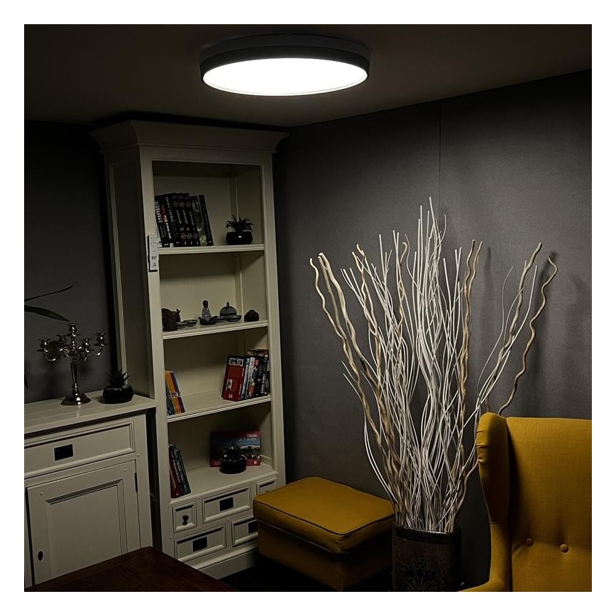 LED Dimmable ceiling light LED/48W/230V 2700-6500K Wi-Fi Tuya + remote control