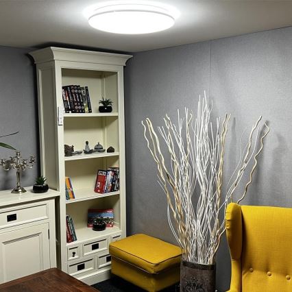 LED Dimmable ceiling light LED/48W/230V 2700-6500K Wi-Fi Tuya + remote control