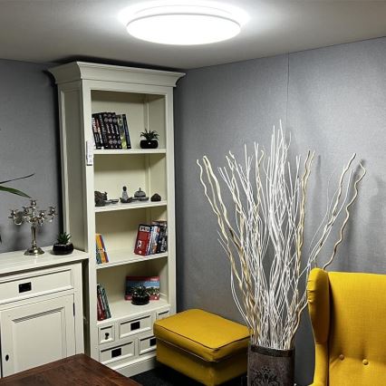 LED Dimmable ceiling light LED/48W/230V 2700-6500K Wi-Fi Tuya + remote control